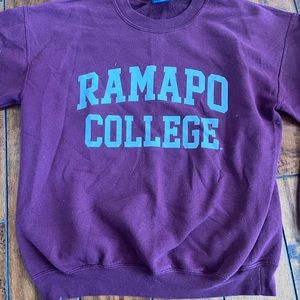 RAMAPO COLLEGE MAROON CREWNECK